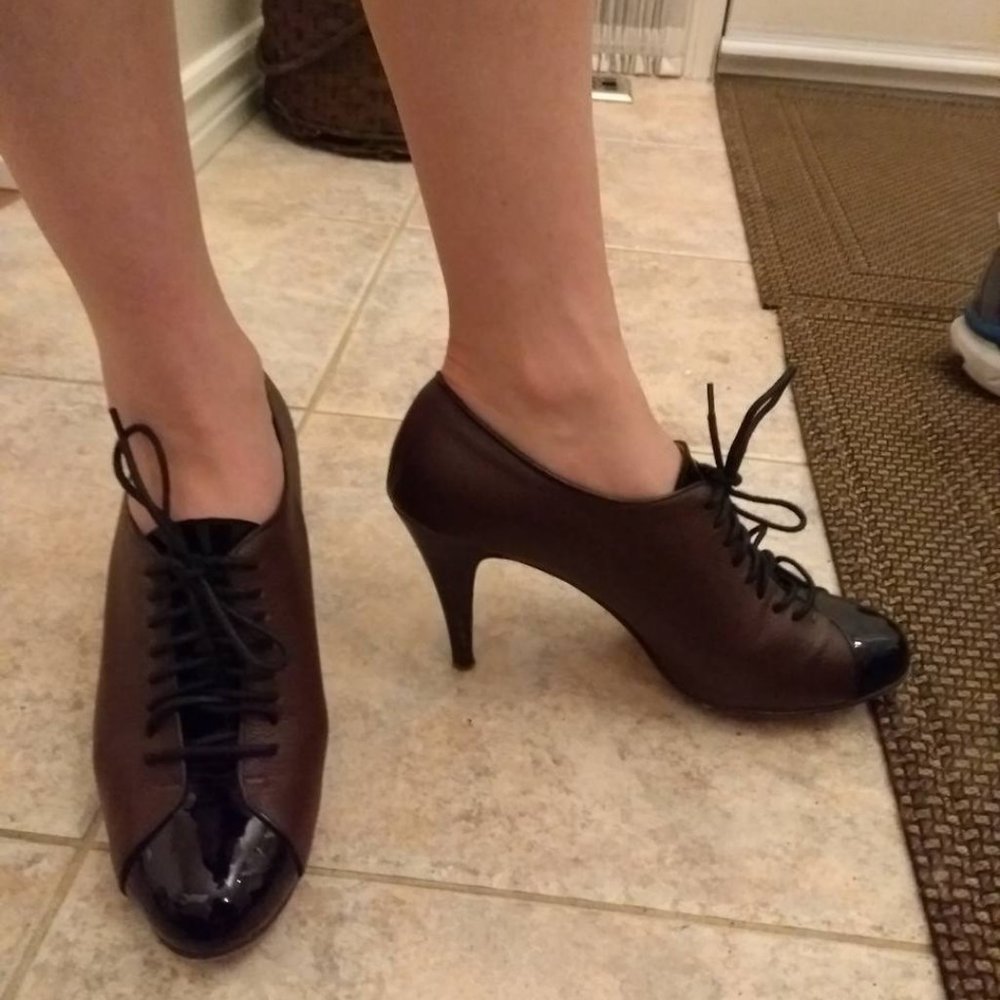 Spain* Leather RamonTenza Oxford Heels7.5